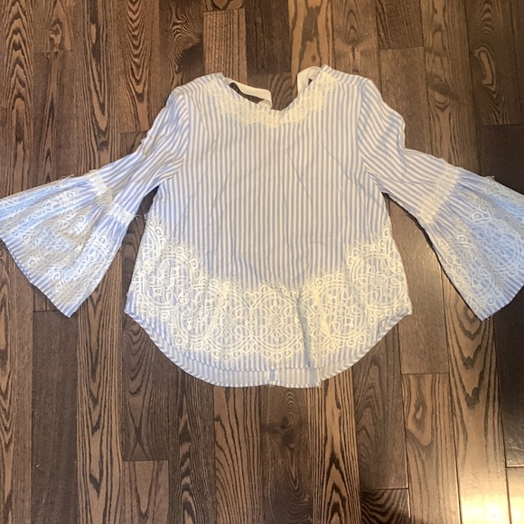 Zara blouse 3/4 sleeve extra small - Picture 2 of 6